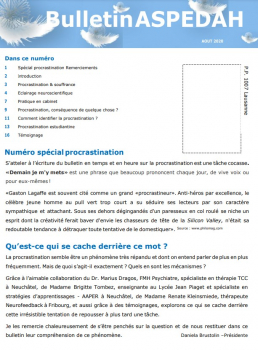 Bulletin Spécial Procrastination